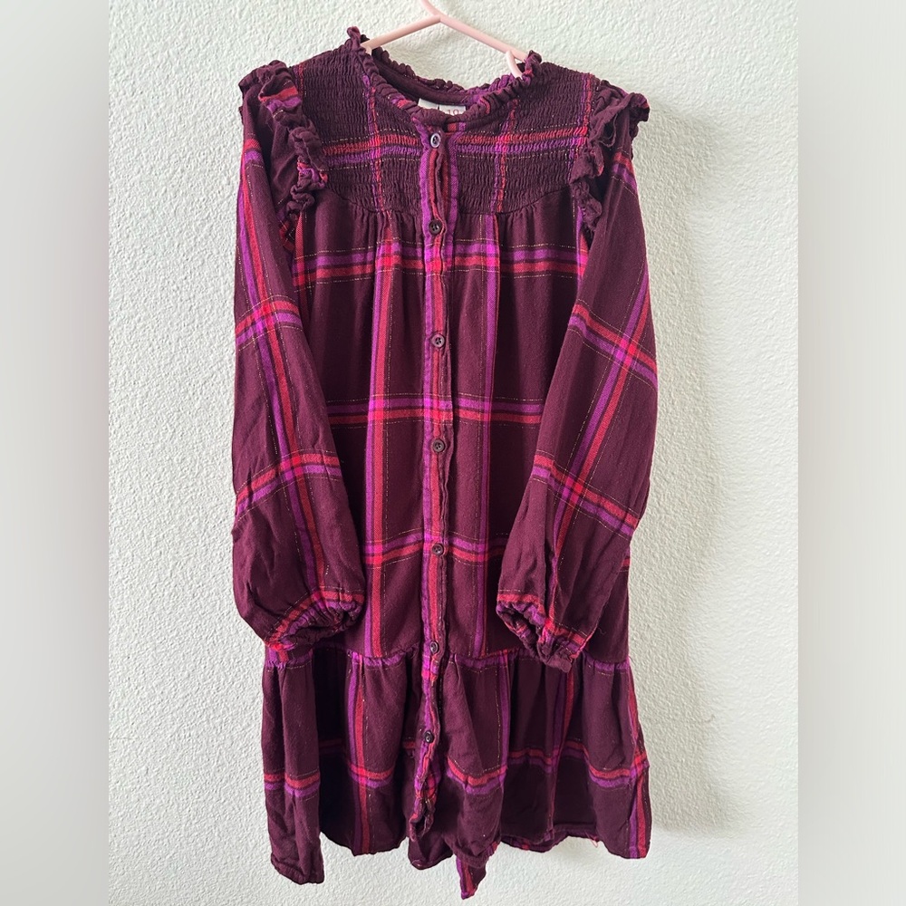 Girl’s purple long sleeve dress.  Size 10.
